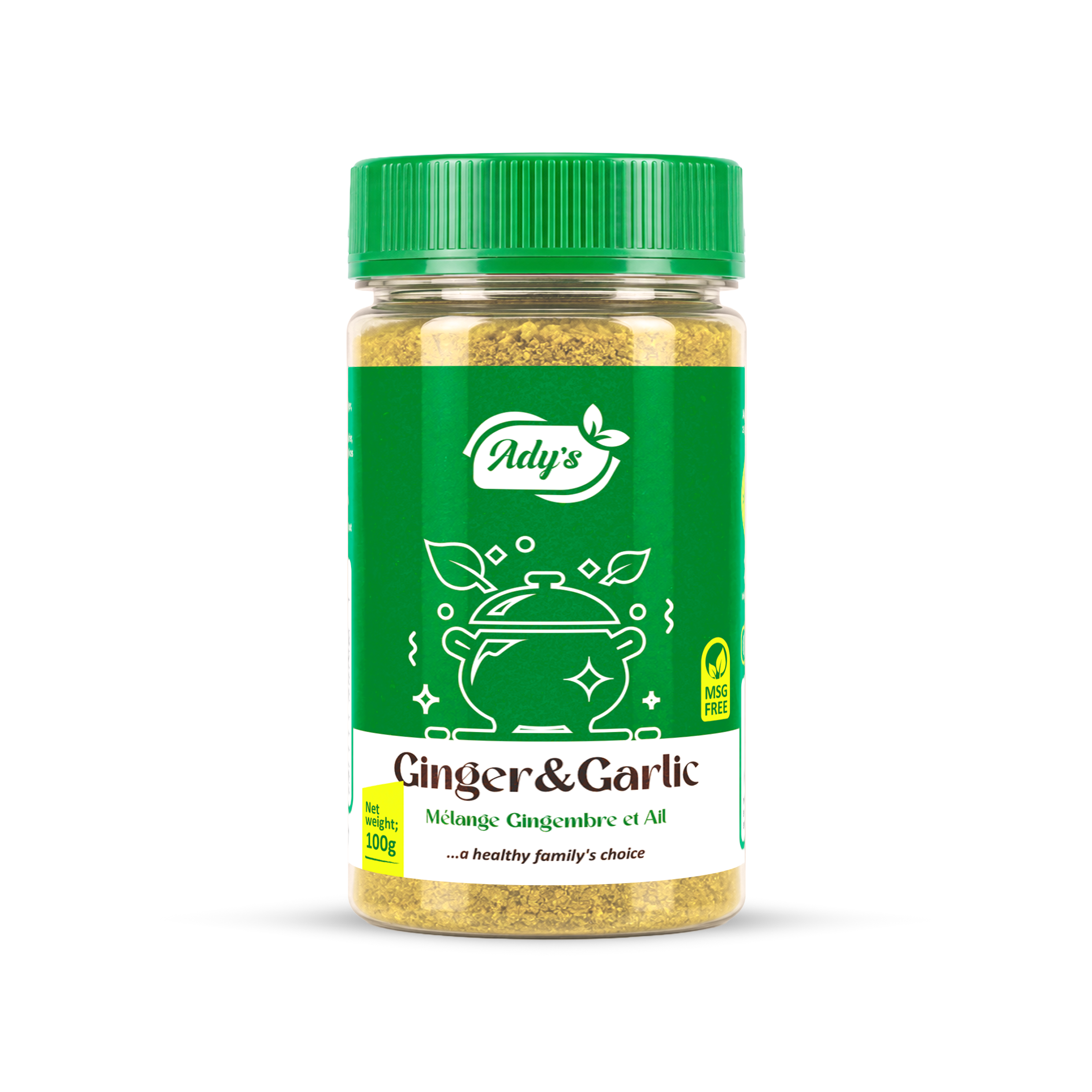 Ady's Ginger and Garlic Powder - 100g