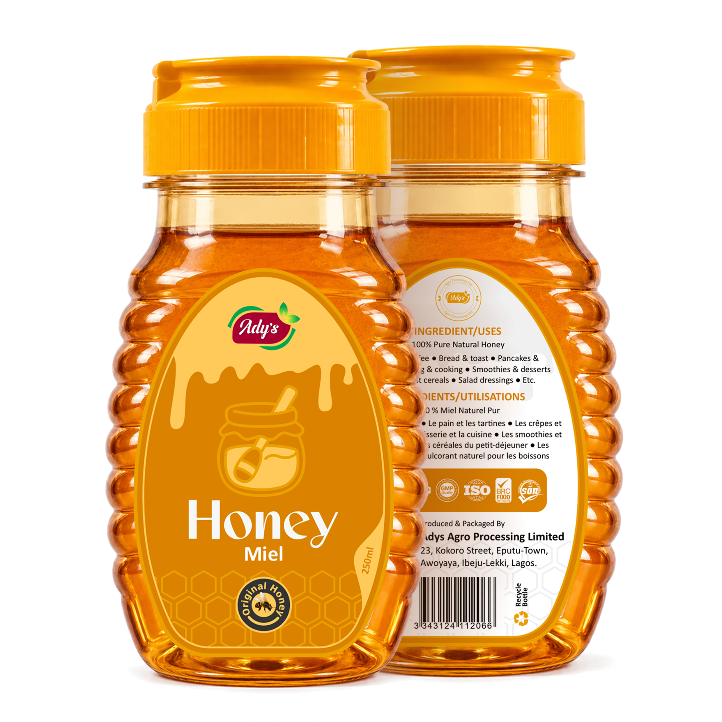 Ady's Honey (350ml)