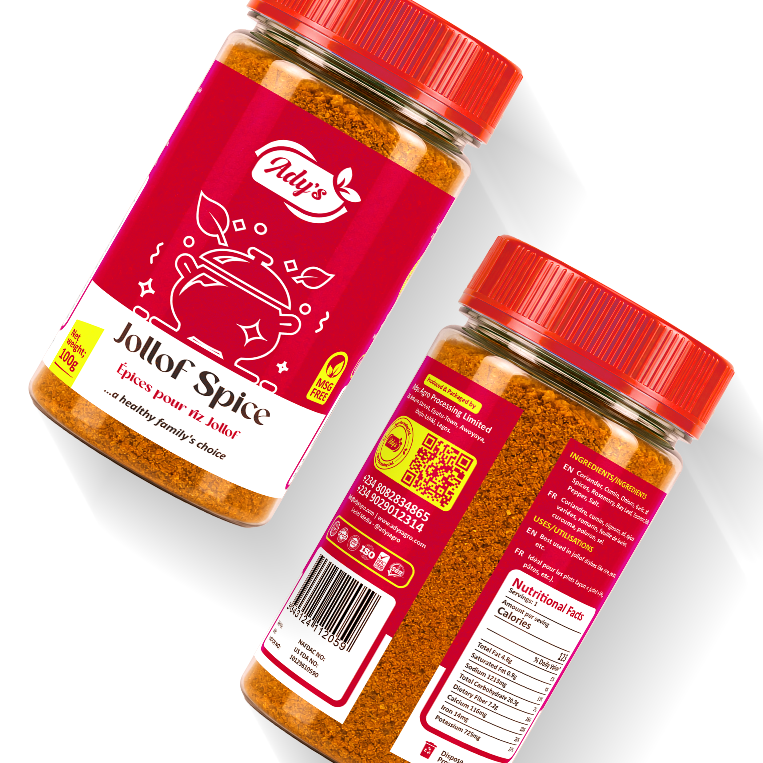 Ady's Jollof Spice - 100g - Image 4