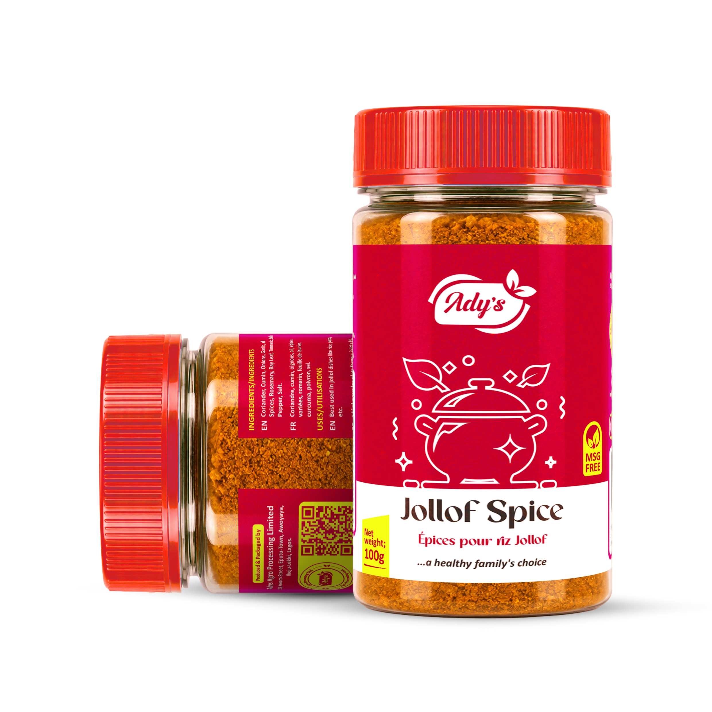 Ady's Jollof Spice - 100g - Image 2